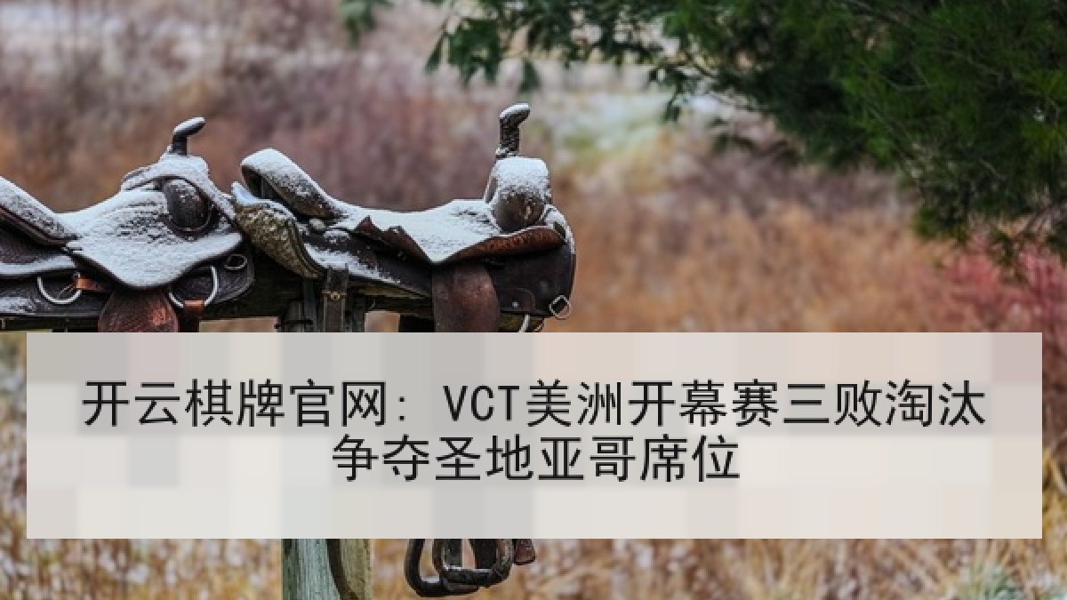 开云棋牌官网: VCT美洲开幕赛三败淘汰争夺圣地亚哥席位 开云棋牌官网: VCT美洲开幕赛三败淘汰争夺圣地亚哥席位